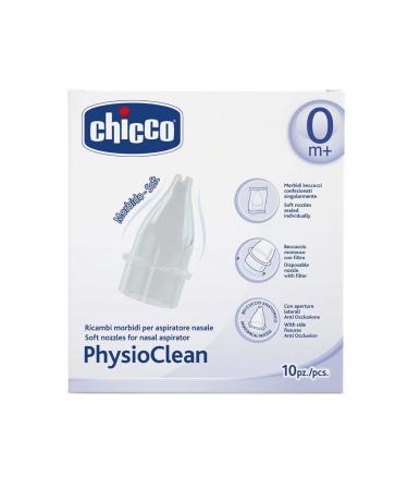 Parts for Chicco Soft Nasal Aspirator Physioclean 10 Pieces