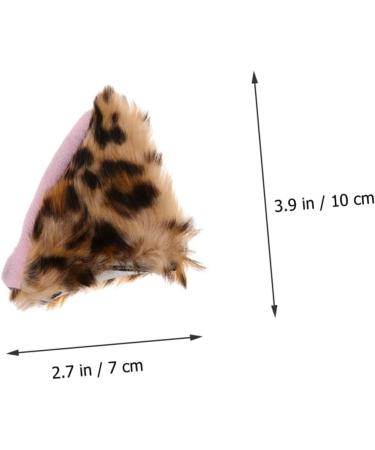 Beavorty 2 Pairs fox ear hair clip animals hairpin hair accessories cat ear barrettes clip on cat ears women hair clip kids hair clips alligator hair clips child Ear clip cosplay flannel - Buy Online on GoSupps.com