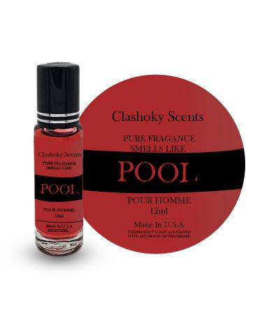 Fragrance Perfume Oils Pool Red Cologne Roll On Body Oil for Men (12ml) (Pack of 1) Pool Red 1 Fl Oz (Pack of 1)