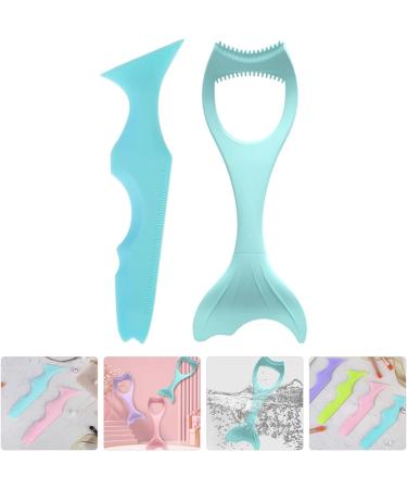 VINTORKY Lipstick Wearing Aid 2pcs Eyelash Mascara Beauty Kit Women Eyeliner Stencils Mascara Tool Aids Set Third Gear Tools - Buy Online on GoSupps.com
