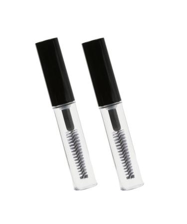 2pcs Vide Mascara Tube avec Cils DIY Mascara Container Cils Croissance S rum Container Mini Bouteille Mascara avec Applicateur pour La Maison Voyage (4)