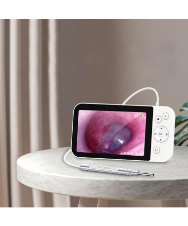 QIYUDS Ear Wax Removal Endoscope Tool | 3.9mm Diameter, 6 LED Lights, Easy to Use | Kids/Adults/Pets - Buy Online on GoSupps.com