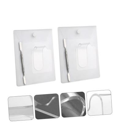 NOLITOY Acrylic Makeup Palette Set - 2pcs Handheld Mixing Trays for Blush Eyeshadow & Salon Use - Durable Stainless Steel Spatula Included - Buy Online on GoSupps.com