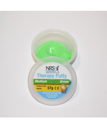 NRS Healthcare Resistance Therapy Putty - Green Medium 57g (Pack of 1) - Buy Online on GoSupps.com