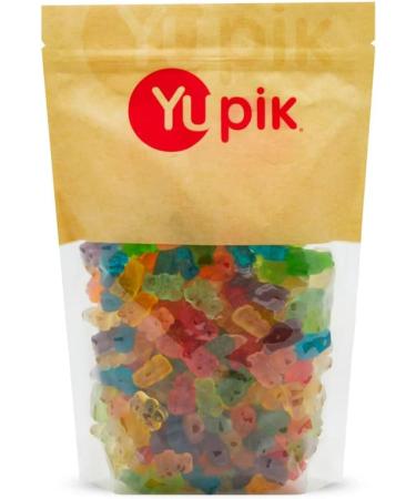 Yupik Candy Gummy Bears 12 Fruit Flavors 1 Kilogram & Candy Super Jujubes 1Kg - Buy Online on GoSupps.com