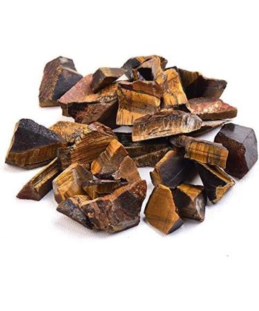 Natural Tiger Eye Stone Gravel 50g - 10-30mm Crystal for Home Decor Aquariums & Gifts - Buy Online on GoSupps.com
