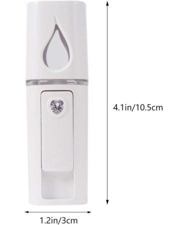 Gadpiparty Mini Face Spray Instruments 2 pcs portable humidifer nano facial mister face moisturizing sprayer humidifier handheld Hunidifier 10.5*3cmx2pcs Whitex2pcs - Buy Online on GoSupps.com