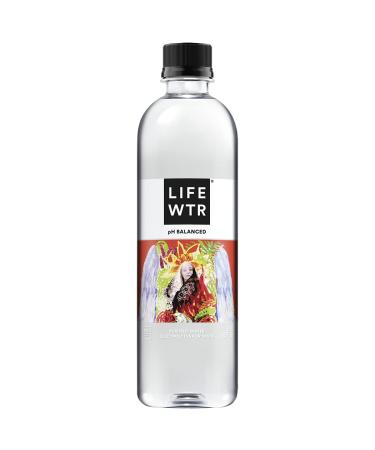 LIFEWTR, Premium Purified Water, pH Balanced with Electrolytes For Taste, 500 mL (6 Pack) (Packaging May Vary