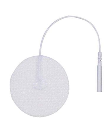 3B Scientific W63210 Round Comfort-Stim Elite White Spunlace Electrodes 2" Diameter