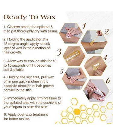 Gigi Spa Strip Free Microwave Hair Removal Wax - 8 oz (226g) | Smooth Skin Solution - Buy Online on GoSupps.com