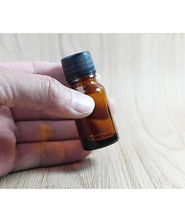 6Pcs Essential Oil Travel Bottles (20ml) - Empty Glass Containers for Cosmetics Makeup & Liquids - Black Cap & Plug Included - Buy Online on GoSupps.com