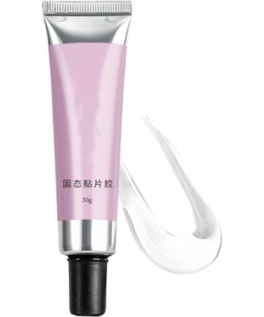  Bmdjdq Press On Nail Glue Solid Gel Nail Glue | Strong Nail Gel Glue Strong UV Nail Adhesive Long Lasting Clear Glue for Nail Extensions False Nails - Buy Online on GoSupps.com