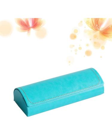 Milisten PU Leather Eyeglasses Case - Portable Reading Glasses Protector & Display Holder for Men & Women - Stylish Blue Eyewear Storage - Buy Online on GoSupps.com
