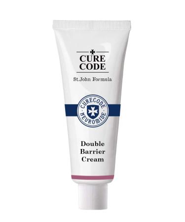 CURECODE Double Barrier Cream (80 ml) Korean Skin-Biome Science with Neuromide Encourages Ceramide Soothes Sensitive & Dry Skin Strengthen and Repair Skin Barrier EWG verified