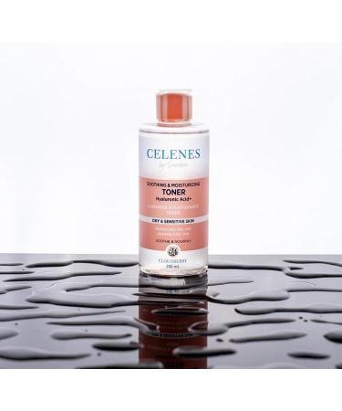 Celenes by Sweden Cloudberry Glycolic Acid Toner 200 mL Hydrating Toner & Vitamin C Niacinamide Toner - Soothing & Brightening Toner - Face Toner for Sensitive Skin & Dry Skin Paraben/Alcohol Free Dry & Sensitive Skin - Buy Online on GoSupps.com