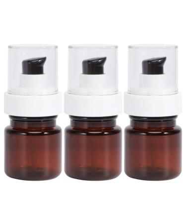 Topbathy 3Pcs 40ml empty pumed pumed etheric oil perfume essence donor liquid lotion bottle make-up cosmetic stroage bottles