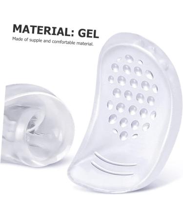 FRCOLOR 8 Pairs Self-Adhesive Gel Heel Pads - Comfortable Non-Skid Silicone Inserts for Women s High Heels - Buy Online on GoSupps.com