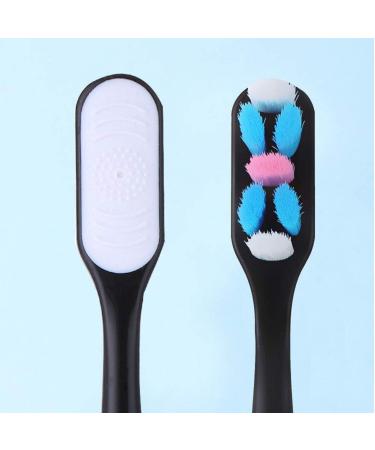 Zumaha Ultra-Like Toothbrush - 10 000 Bristles Ergonomic Design 3-Pack Travel Set for Adults & Juniors | Ideal for Pregnancy - Buy Online on GoSupps.com