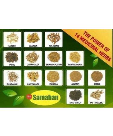 Link Natural Ceylon Ayurvedic Herbal Tea - Natural Samahan Tea Mad with 14 Natural Herbs (Pack of 50) - Buy Online on GoSupps.com
