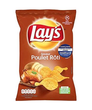 Lay's Lay's Roasted Chicken Flavoured Chips 130g (Pack of 10)