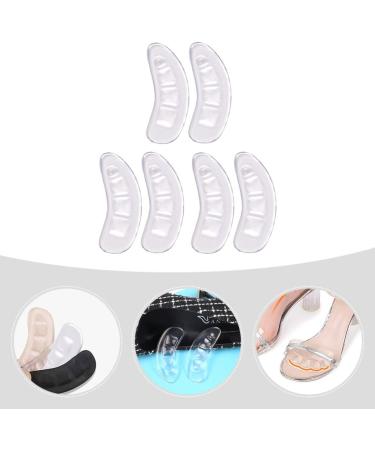 3 Pairs Wear-Resistant Gel Heel Cushions & Metatarsal Pads for High Heels | Sweat Absorbing Non-Slip Comfort for Women - Buy Online on GoSupps.com