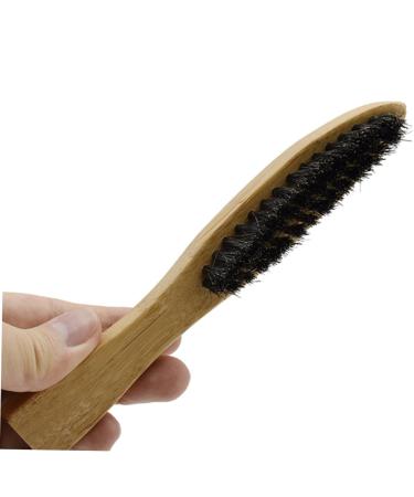 Magiclulu 3-in-1 Beard Brush & Travel Toothbrush - Wild Boar Bristles Beard Care Tool for Men | Ideal Men's Grooming & Travel Kit - Buy Online on GoSupps.com