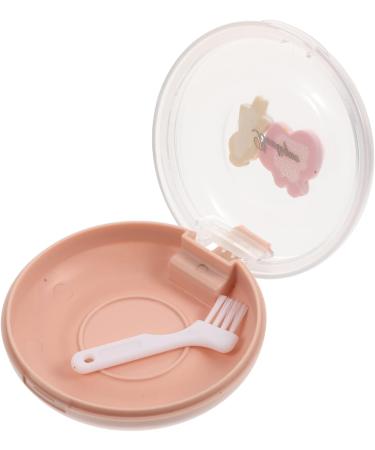 Gleavi Cute Dental Container for False Teeth & Orthodontic Supplies - Pink Storage Box for Dentures & Braces - Ideal for Home & Travel - Buy Online on GoSupps.com