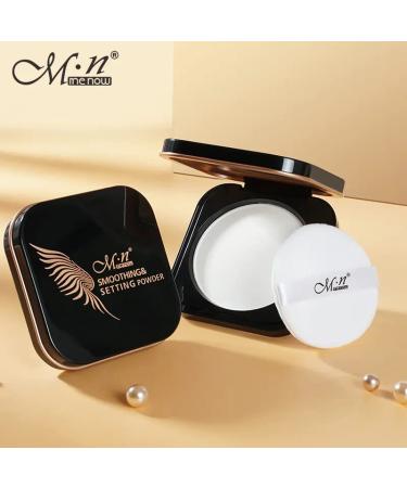Menow Matte Face Setting Powder - Lightweight, Long Lasting, Oil-Control Pressed Powder for All Skin Tones - Buy Online on GoSupps.com