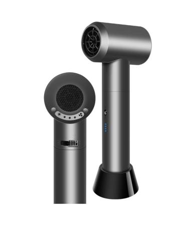 Wireless Hair Dryer Portable Cordless Blow Dryer with Charging Base Outdoor Travel Hair Dryer USB Rechargeable for Art Painting/Home/School/Art Entrance Exam/Pet Care