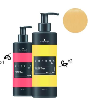ChromaID SCHWARZKOPF Yellow Pigmented Nourishing Mask 280ML - Buy Online on GoSupps.com