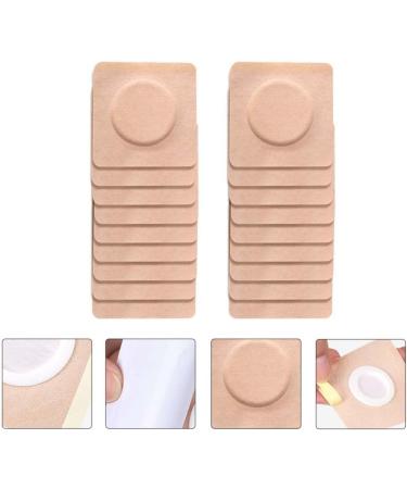 MILISTEN 20pcs Non-Woven Corn Cushion Toe Pads - Callus Remover Patch for Toe Corn, Moleskin Tape for Feet - Adhesive Heel Sticker for Corn Removal - Buy Online on GoSupps.com