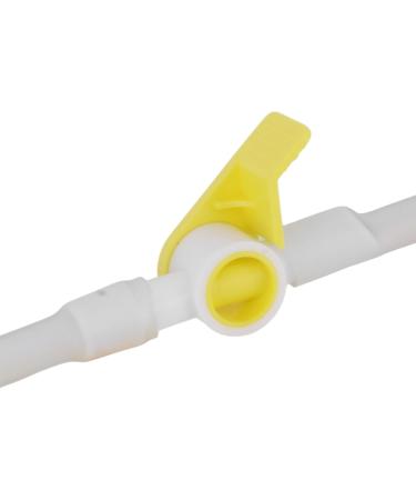 2-Liter Red Input Set with Long Hose - Reusable Tips & Controlled Water Flow | Safe & Practical for Intestinal Foundation - International Shipping Available - Buy Online on GoSupps.com