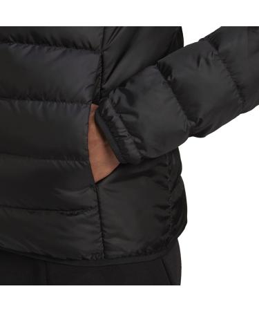 adidas Men's Essentials Down Jacket - Medium Black | Lightweight & Warm - Buy Online on GoSupps.com