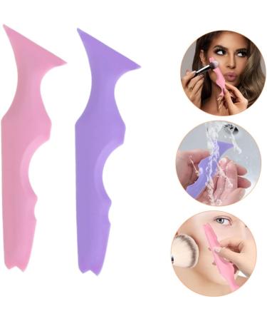 FOMIYES 2pcs Silicone Beauty Ruler Lip Liners De Para Gelatinas Silicone Eyeliner Stencils Bevel Auxiliary - Buy Online on GoSupps.com