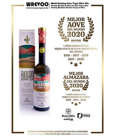 Buy Rincon De La Subbetica Organic Olive Oil AOC - World Champion 2012 2015 2016 - 500ml | Premium Quality International Shipping - Buy Online on GoSupps.com