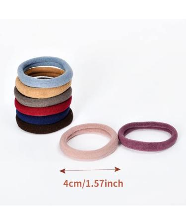 40 Pack Hair Bands for Women - No Damage Hair Ties for Ponytails - Hair Styling Accessories for Girls - Travel Essentials - Buy Online on GoSupps.com