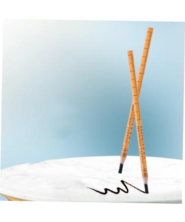 Angoily 4 Pcs Eyebrow Pencil Eyebrow Pen Brown Eyeliner Makeup Pencils Woman Cosmetic Brush 1 count (Pack of 1) As Shownx2pcs - Buy Online on GoSupps.com