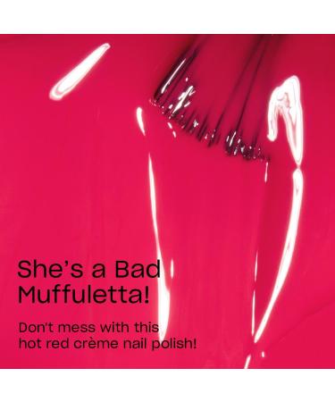 Buy OPI Nail Lacquer She's a Bad Muffuletta! – Opaque Bright Red Vegan Nail Polish | Chip Resistant Fast Drying & Streak Free - International Shipping Available - Buy Online on GoSupps.com