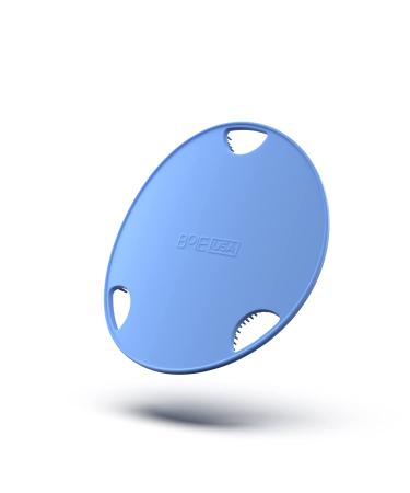 Boie USA Flat Body Scrubber (Blue) - Gentle Exfoliation for Smooth Skin - Buy Online on GoSupps.com