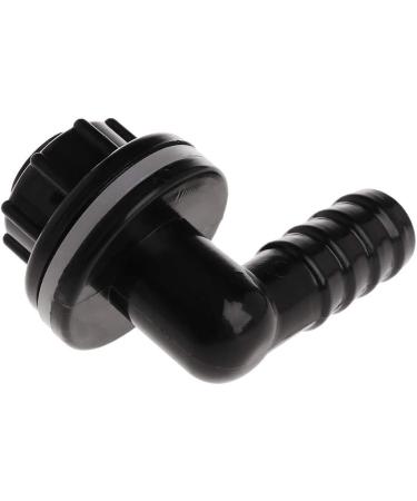 Rtengtunn Plastic Tank Connector | Waterproof Water Drainage Joints for Aquariums | Pipe Replacement Parts for Fish & Pets - Buy Online on GoSupps.com