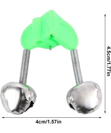 Buy LATRAT 50-Piece Fishing Bell Set - Outdoor Fishing Accessories & Bite Indicator Bells (Red & Green) | International Shipping - Buy Online on GoSupps.com