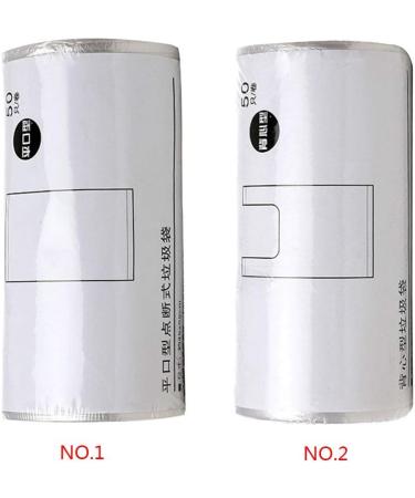 50Pcs/Roll Trash Bags Garbage Waste Trash Rubbish Pouch Home Office Kitchen Plastic Bags - Buy Online on GoSupps.com