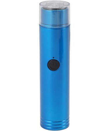 Mini Electric Beard Clipper - Rechargeable Grooming Trimmer with Extra Head - Blue - Buy Online on GoSupps.com