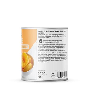 Buy Amazon Peaches 820g - Half Fruit Lightly Sweetened International Shipping Available - Buy Online on GoSupps.com