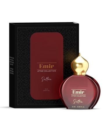 YUJI Sultan Emir Collection | Premium Long Lasting Sandalwood Liquid Fragrance Long Lasting Fragrance Perfum For Men & Women 12 ml - Buy Online on GoSupps.com