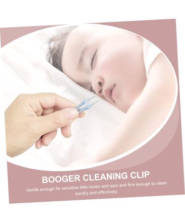 Healeved 10pcs Baby Nasal Booger Clip & Ear Cleaning Tools Set - Safe Round Nose Tweezers for Nursing Care - Buy Online on GoSupps.com
