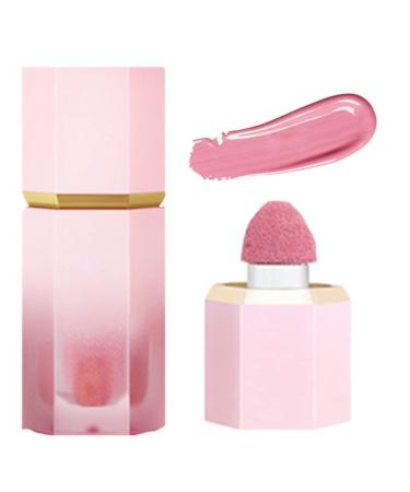 Smooth Cream Blush Makeup Creamy Liquid Blush for Cheeks Burden-free long-wearing smudge-proof natural-looking glossy finish (04)