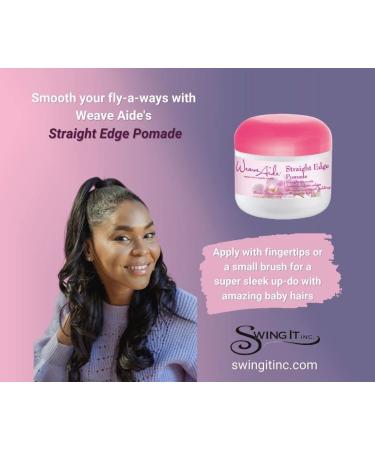 Weave Aide Straight Edge Pomade - 2 Oz | Premium Hair Styling Product for All Hair Types - International Shipping Available - Buy Online on GoSupps.com