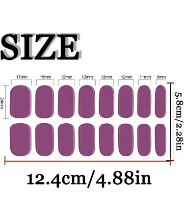 liucocotos Glam Gelz Nail Stickers Sarafine Nail Strips Glamgelz Nails Peel and Stick Nail Polish Long Lasting Self-Adhesive Gel Nail Wraps for Women DIY Nails (LTHP-001) - Buy Online on GoSupps.com