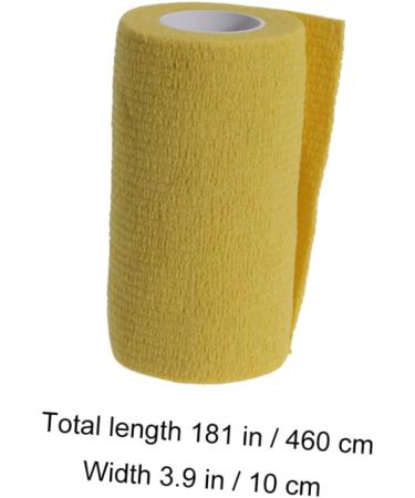 Buy Self-Adhesive Yellow Knee Pads for Sports | Medium Rolls Tape | International Shipping - Buy Online on GoSupps.com